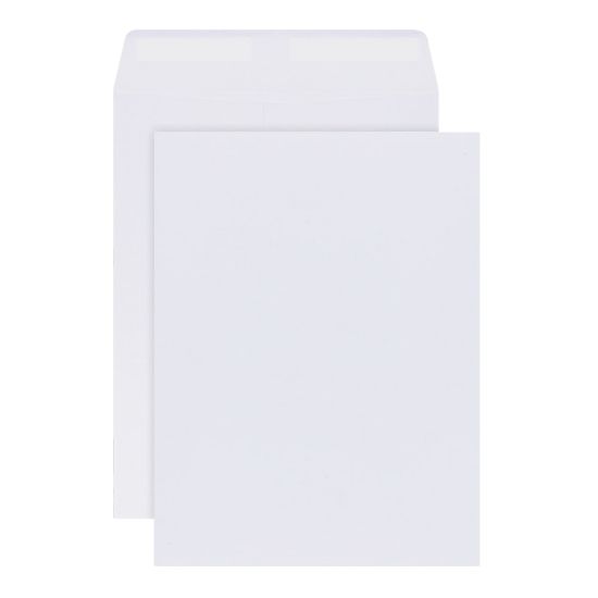 Picture of Office Depot Brand Catalog Envelopes, 9in x 12in, Gummed Seal, White, Box Of 100