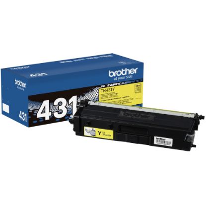 Picture of Brother TN-431 Yellow Toner Cartridge, TN-431Y