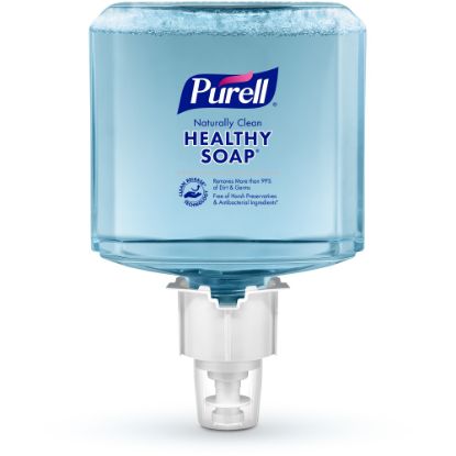 Picture of PURELL Brand Naturally Clean HEALTHY SOAP Foam ES6 Refill, Fruit Scent, 40.6 Oz Bottle