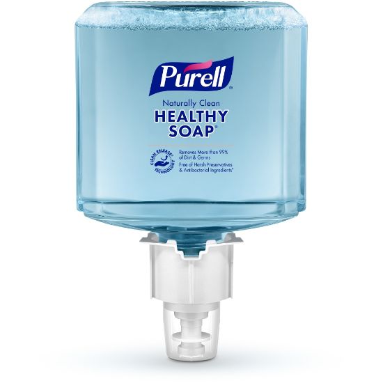 Picture of PURELL Brand Naturally Clean HEALTHY SOAP Foam ES6 Refill, Fruit Scent, 40.6 Oz Bottle