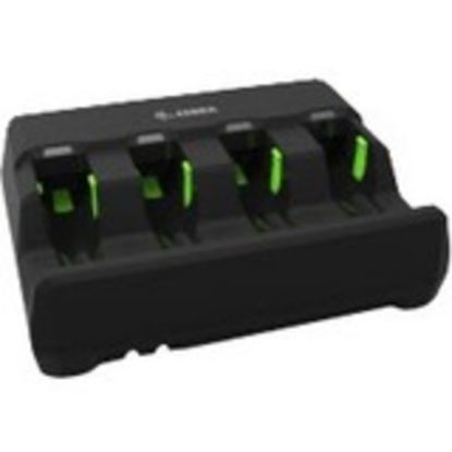 Picture of Zebra 4-slot battery charger - Battery charger - output connectors: 4 - for P/N: BTRY-36IAB0E-00