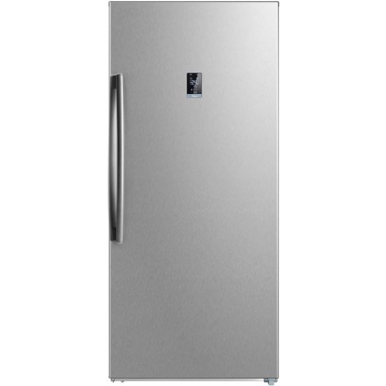 Picture of Midea 17 Cu. Ft. Convertible Upright Freezer - 17 ft� - Auto-defrost - Upright - 17 ft� Net Freezer Capacity - 120 V AC - Stainless Steel - Stainless Steel - Freestanding - LED Light