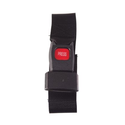 Picture of DMI Wheelchair Safety Strap Seatbelt, 48in, Black