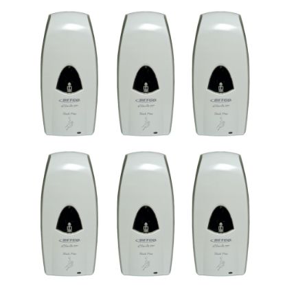 Picture of Betco Clario Touch-Free Foaming Soap Dispensers, White, Case Of 6