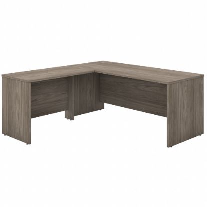 Picture of Bush Business Furniture Studio C 72inW L-Shaped Corner Desk With Return, Modern Hickory, Standard Delivery