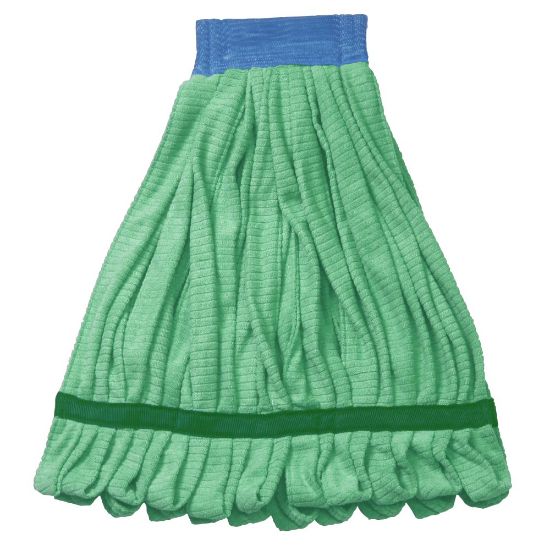 Picture of Wilen Super Sorb Microfiber Mop, 5in Headband, Green