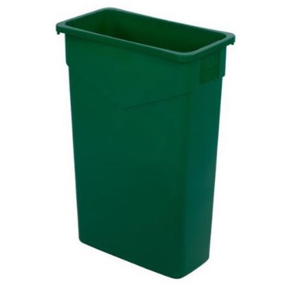 Picture of Carlisle TrimLine Waste Container, 23 Gallons, Green