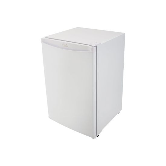 Picture of Danby Designer Compact All Refrigerator - 4.40 ft� - Auto-defrost - Reversible - 4.40 ft� Net Refrigerator Capacity - 268 kWh per Year - White - Smooth - Built-in