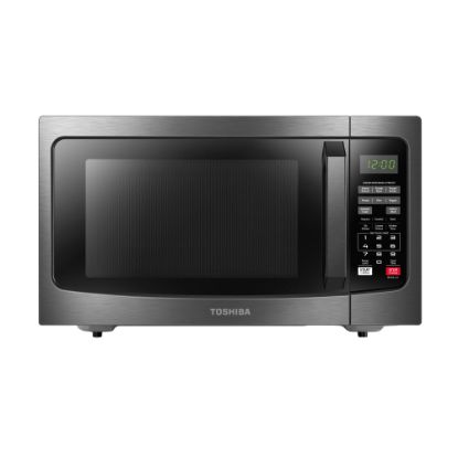 Picture of Toshiba 1.2 Cu. Ft. Countertop Microwave With Smart Sensor, Black Stainless Steel