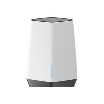 Picture of NETGEAR Orbi Pro SRS80 AX6000 WiFi 6 Tri-band Add-on Satellite - Wi-Fi range extender - 5 ports - 1GbE, 2.5GbE - Wi-Fi 6 - 2.4 GHz (1 band) / 5 GHz (2 bands) - DC power