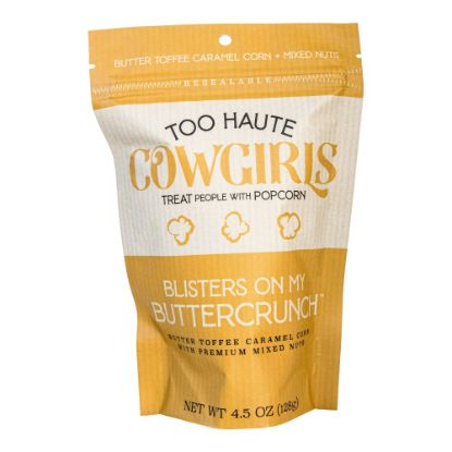 Picture of Too Haute Cowgirls Blisters On My Buttercrunch Popcorn, 4.5 Oz, Case Of 12 Bags