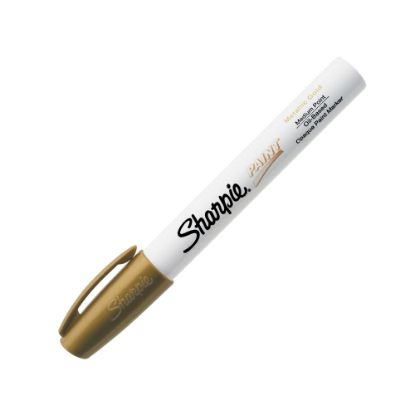 Picture of Sharpie Paint Marker, Bullet Point, Gold