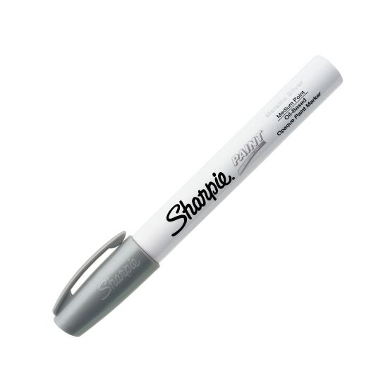 Picture of Sharpie Paint Marker, Bullet Point, Silver