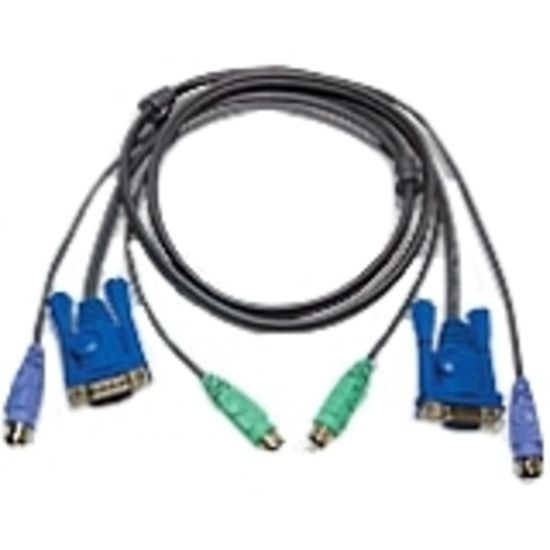 Picture of ATEN All-In-One Micro-Lite Bonded KVM Cable - 16.4ft