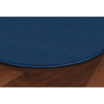 Picture of Flagship Carpets Americolors Area Rug, Round, 6ft, Royal Blue