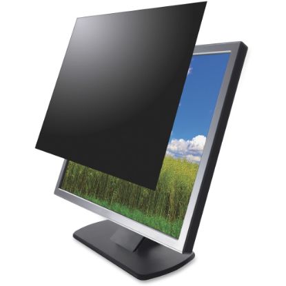 Picture of Kantek Widescreen Privacy Filter Black - For 27in Widescreen LCD Monitor, Notebook - Anti-glare - 1