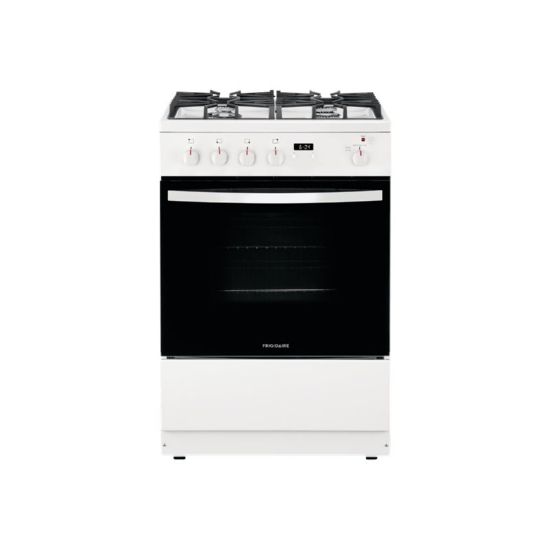 Picture of Frigidaire FFGH2422UW - Range - freestanding - niche - width: 24 in - depth: 25.2 in - height: 36.2 in - white