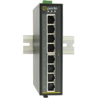 Picture of Perle IDS-108F-S1SC20U - Industrial Ethernet Switch - 9 Ports - 100Base-TX, 100Base-BX - 2 Layer Supported - Wall Mountable, Rail-mountable, Panel-mountable - 5 Year Limited Warranty