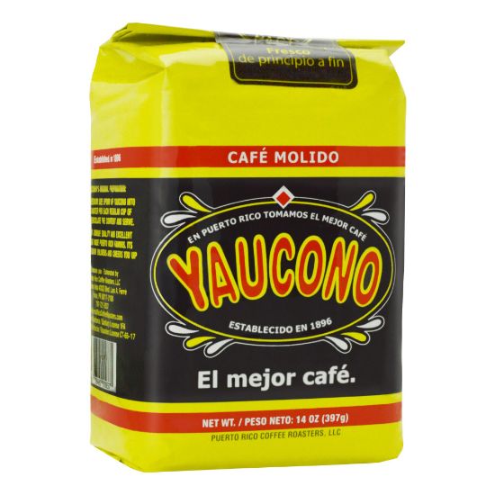 Picture of Yaucono Ground Coffee, Medium Roast, 14 Oz Per Bag