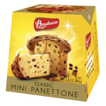 Picture of Bauducco Foods Mini Classic Panettone, 2.8 oz, Case of 24 Boxes