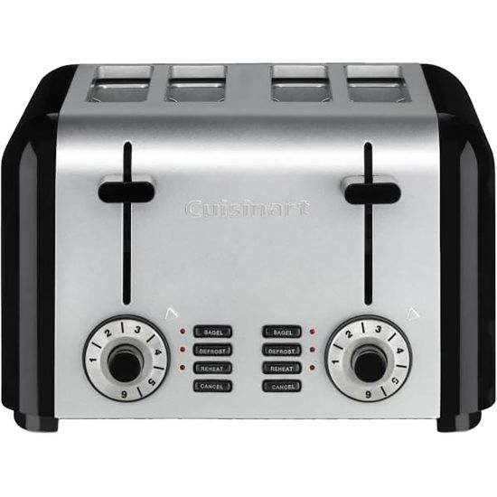 Picture of Cuisinart 4-Slice Wide-Slot Hybrid Toaster, Stainless Steel