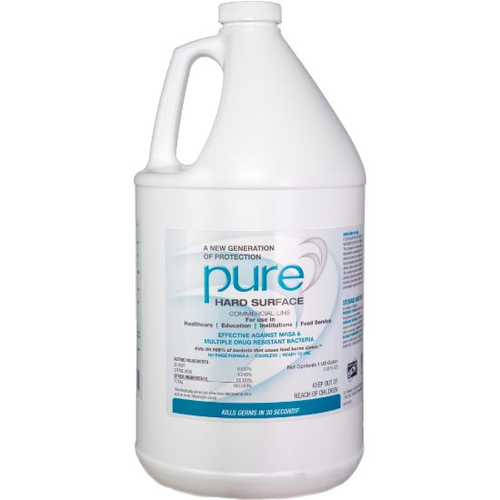 Picture of Pure Hard Surface Disinfectant, 128 Oz, White