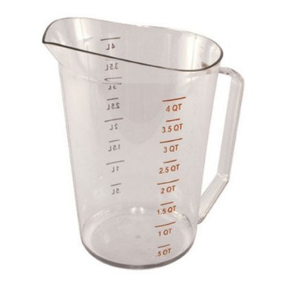 Picture of Cambro Camwear Liquid Measuring Cup, 4 Qt, Clear