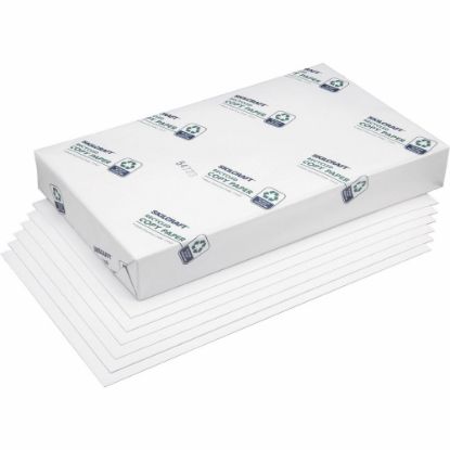 Picture of SKILCRAFT Xerographic Copy Paper, White, Ledger (11in x 17in), 2500 Sheets Per Case, 20 Lb, 92 Brightness, 50% Recycled (AbilityOne 7530-01-085 5225), Case Of 5 Reams