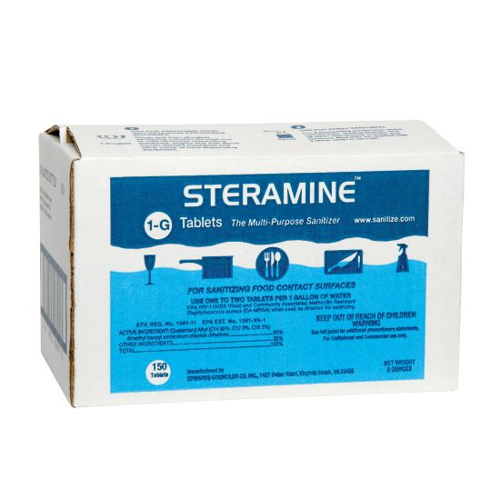 Picture of Betco Steramine Sani Tabs, 8 Oz Bottle, Case Of 6