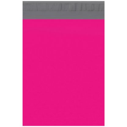 Picture of Partners Brand 10in x 13in Poly Mailers, Pink, Case Of 100 Mailers