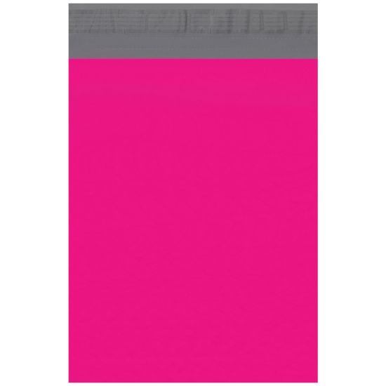 Picture of Partners Brand 10in x 13in Poly Mailers, Pink, Case Of 100 Mailers