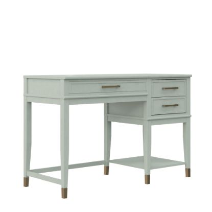 Picture of Ameriwood Home Westerleigh 46inW Lift-Top Computer Desk, Green