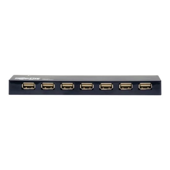 Picture of Tripp Lite 7-Port USB 2.0 Mobile Hi-Speed Hub Notebook Laptop Bus Power AC - Hub - 7 x USB 2.0 - desktop