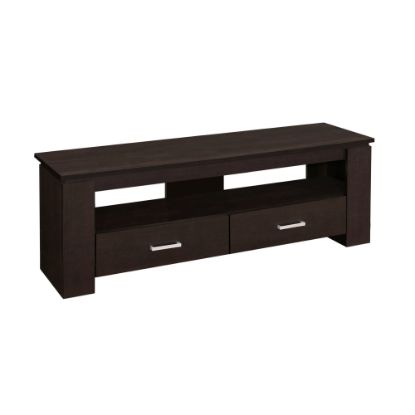 Picture of Monarch Specialties Liam TV Stand, 16-1/4inH x 47-1/4inW x 15-1/2inD, Cappuccino