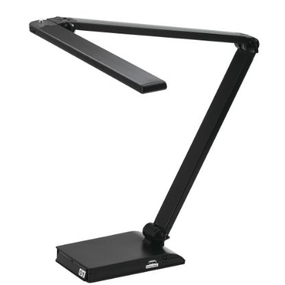 Picture of Realspace Extendable LED Task Lamp, Adjustable, 25inH, Black