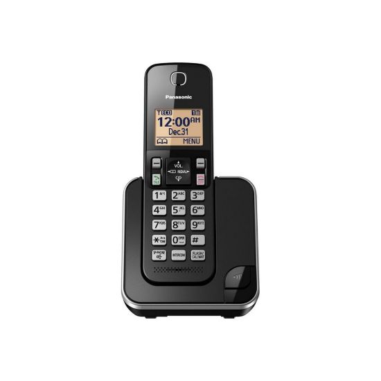 Picture of Panasonic DECT 6.0 Expandable Cordless Phone, 1 Handset, KX-TGC350B