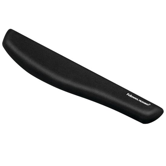 Picture of Fellowes PlushTouch Keyboard Wrist Rest, Black