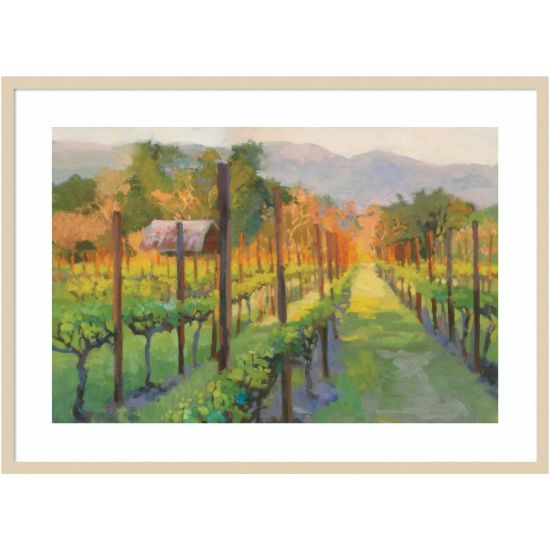 Picture of Amanti Art Silverado Afternoon Landscape by Christine Debrosky Wood Framed Wall Art Print, 41inW x 30inH, Natural