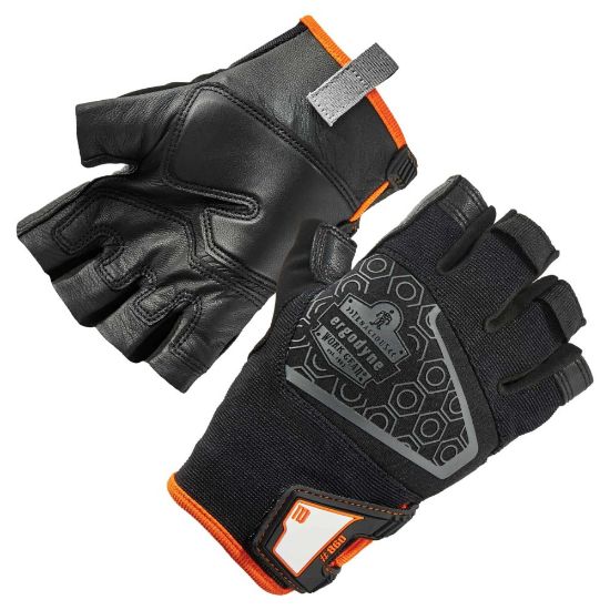 Picture of Ergodyne ProFlex 860 Heavy Lifting Utility Gloves, Extra Large, Black