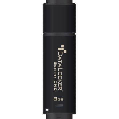 Picture of DataLocker Sentry ONE Encrypted Flash Drive - 8 GB - USB 3.1 - 256-bit AES - 5 Year Warranty - TAA Compliant