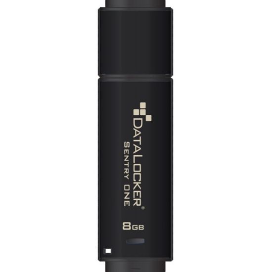 Picture of DataLocker Sentry ONE Encrypted Flash Drive - 8 GB - USB 3.1 - 256-bit AES - 5 Year Warranty - TAA Compliant