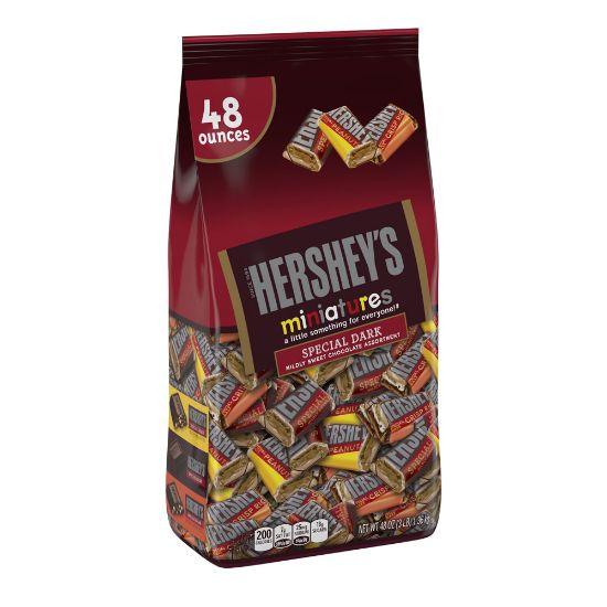 Picture of Hersheys Special Dark Miniatures Assortment, 3 Lb Bag