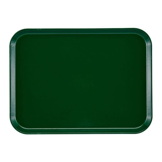 Picture of Cambro Camtray Rectangular Serving Trays, 15in x 20-1/4in, Sherwood Green, Pack Of 12 Trays