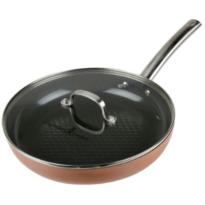 Picture of Copper Chef Black Diamond Fry Pan, Copper