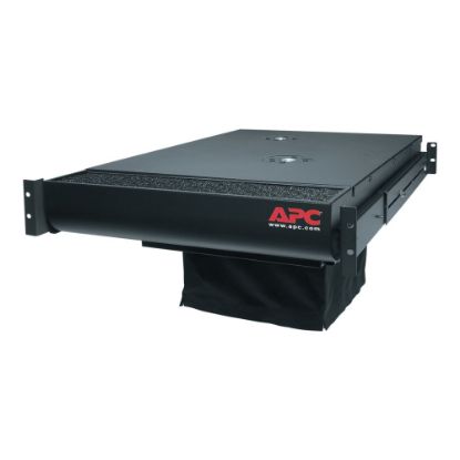 Picture of APC by Schneider Electric ACF002 Rack Air Distribution System - 420 CFM - Rack-mountable - Black - IT - Black - Air Cooler - 2U - 208 V AC, 230 V AC - 230 W