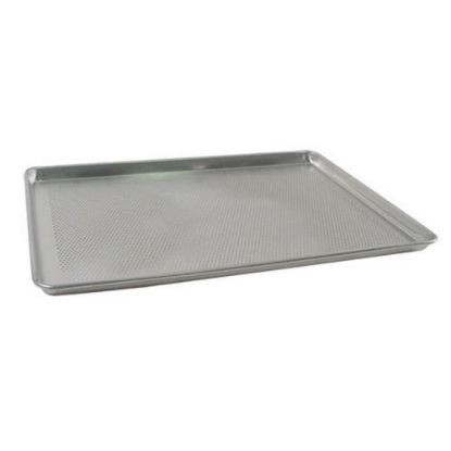 Picture of Winco Full-Size Aluminum Sheet Pan, 1inH x 17-7/8inW x 25-5/8inD, Silver