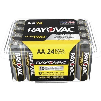 Picture of Rayovac Ultra Pro Alka AA24 Batteries - For Multipurpose - AA - 288 / Carton