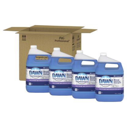 Picture of Dawn Dishwashing Liquid, Original Scent, 4/128 oz bottles