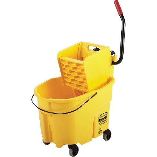 Picture of Rubbermaid Bucket/Wringer Combo Pack, 17 5/8inH x 16 1/16inW x 20 1/4inD, 35 Quarts