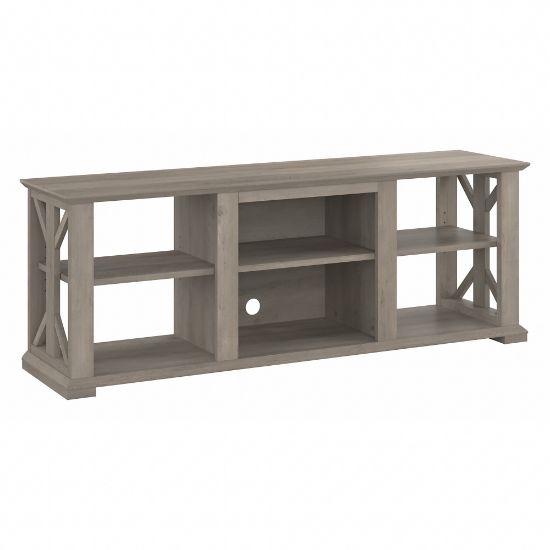 Picture of Bush Furniture Homestead Farmhouse TV Stand For 70in TVs, Driftwood Gray, Standard Delivery